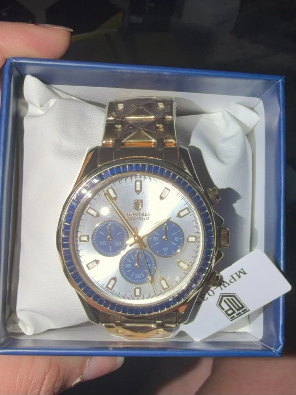 Invicta gold tone
